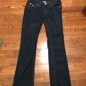 True religion size 28 flare jeans
